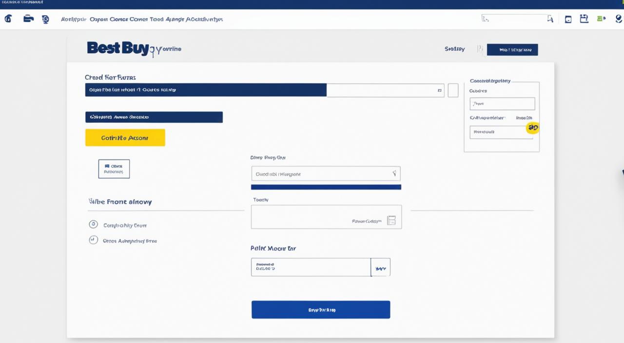 Best Buy Credit Account Application