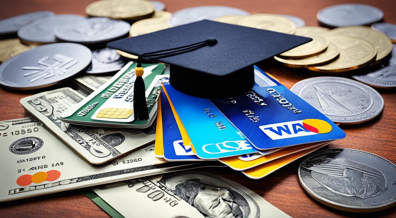 Paying off student credit card debt